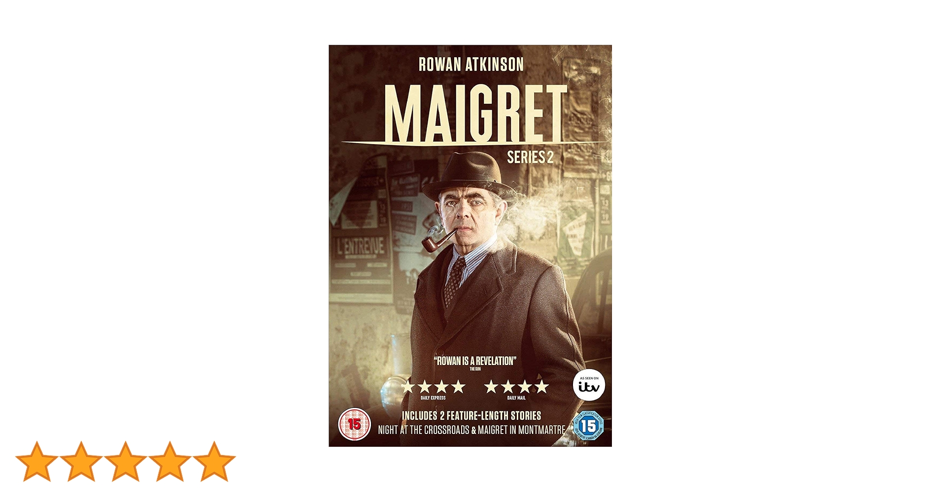 MAIGRET/メグレ2 DVD-BOX MAIGRET／メグレ2 | 宅配DVDレンタルのTSUTAYA DISCAS